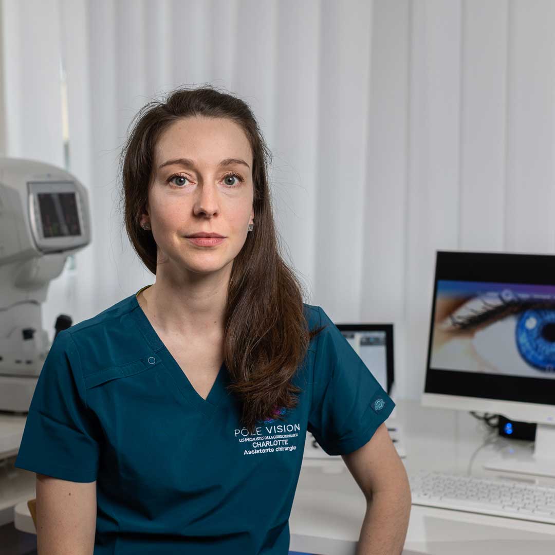 Charlotte Assistante chirurgie ophtalmologique